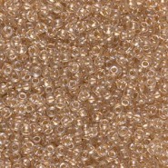 Miyuki rocailles Perlen 11/0 - Sparkle metallic gold lined crystal 11-234